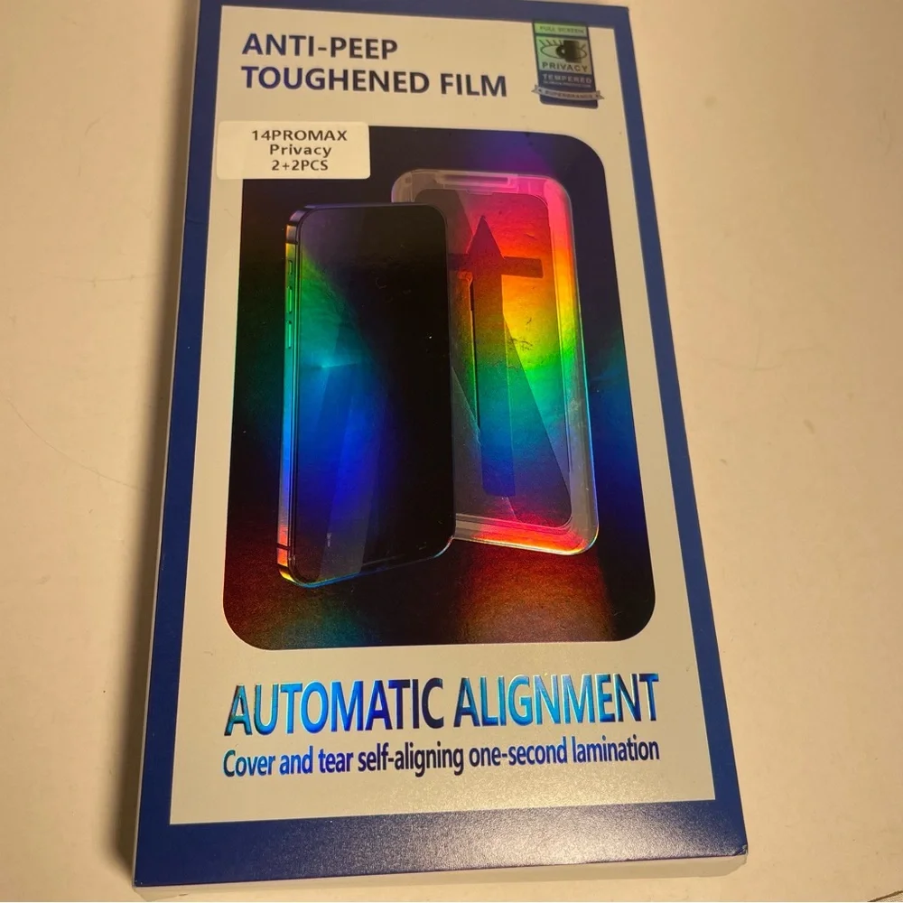 Anti-Peep Toughened Film for 14 Pro Max